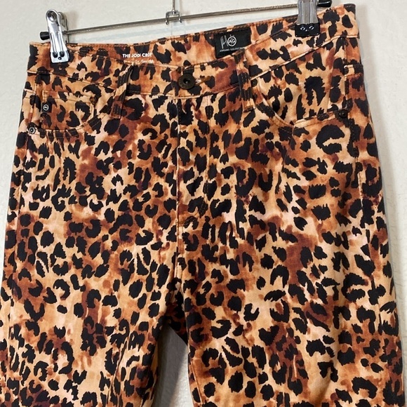 AG jeans jodi crop leopard print - Picture 3 of 7